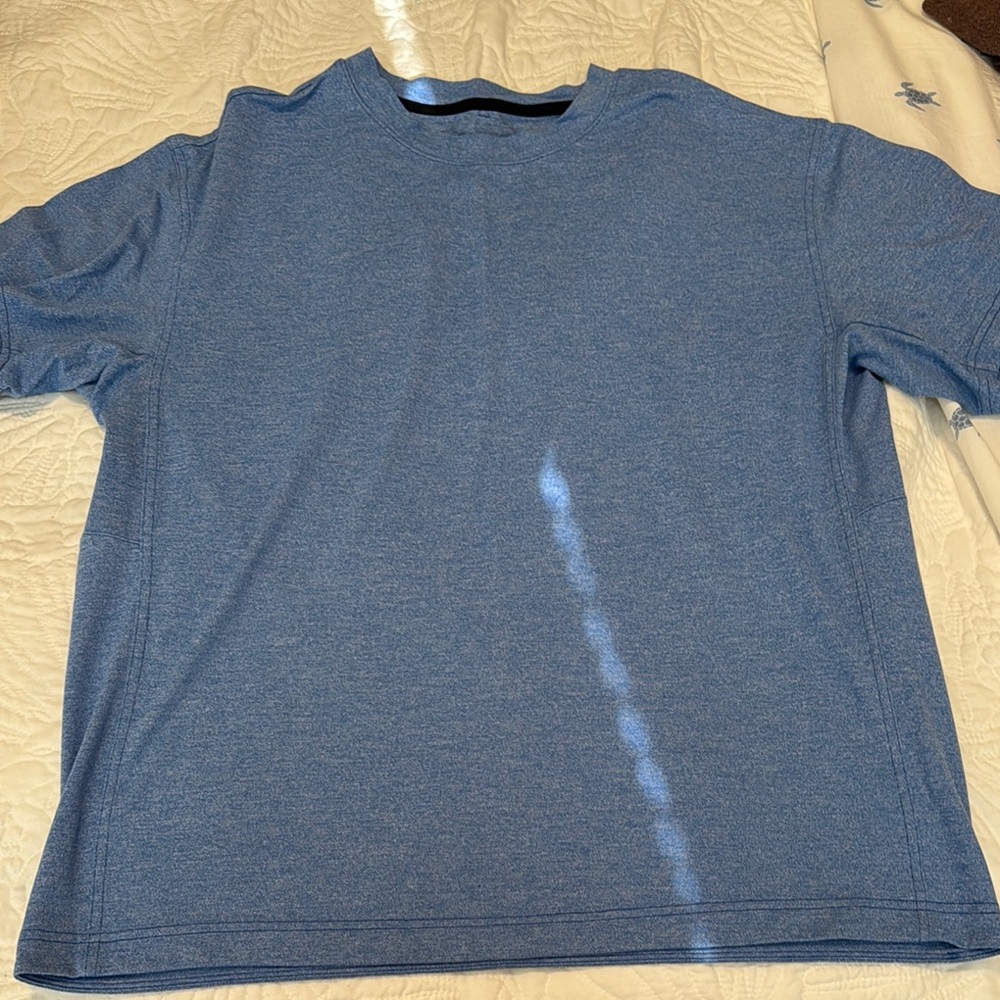 Lulu lemon Blue Short Sleeve T-Shirt